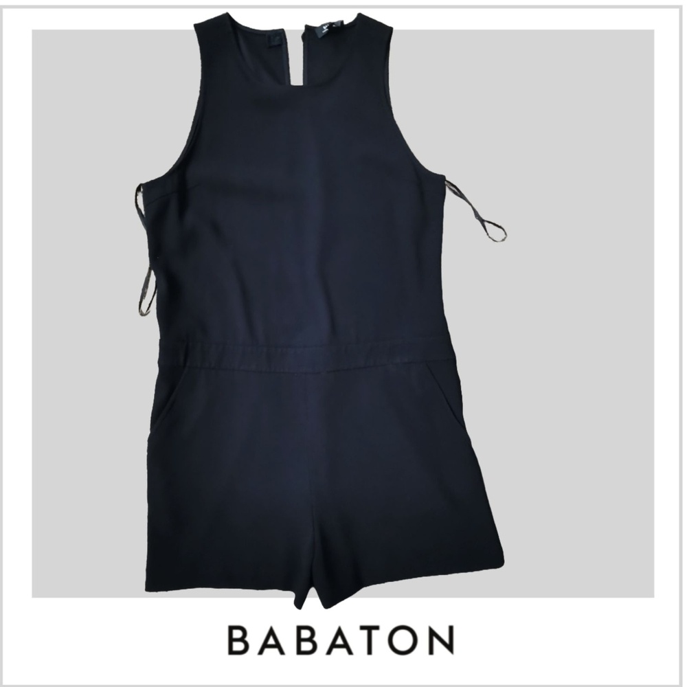 Women's BABATON ARITZIA shorts jumper | Color: Black | Sz: 4